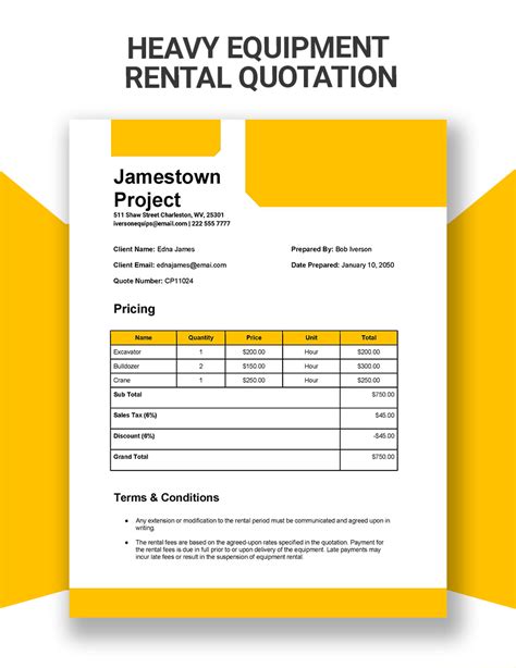 Page 2 FREE Electrical Quotation Templates - Download in Word, Google Docs, Excel, PDF, Google ...