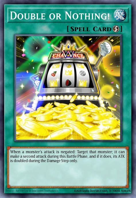 Double or Nothing! - Yu-Gi-Oh! Card Database - YGOPRODeck