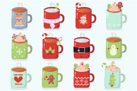 Christmas Mug Vector Art, Icons, and Graphics for Free Download
