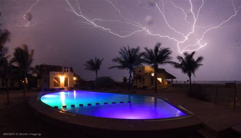 Lightning Storm 2023 - Las Palmeras Surf Resort