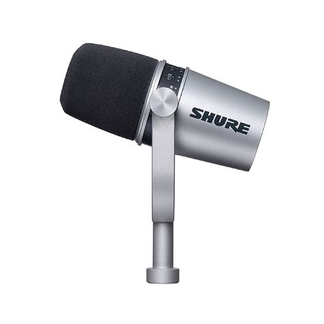 Shure MV7 Dynamic Cardioid USB Microphone SHU MV7K Best Buy ...