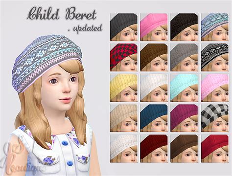 Sims 4 Beret CC For Guys & Girls (All Free) – FandomSpot