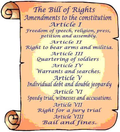 The Bill of Rights