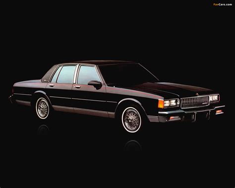 Chevrolet Caprice Classic Brougham 1986 photos (1280x1024)