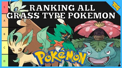 Ranking All GRASS TYPE Pokemon !!! (Tier List) - YouTube