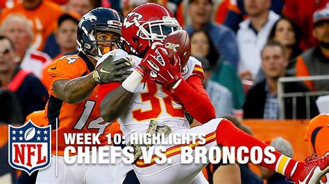 Chiefs vs. Broncos | Week 10 Highlights | NFL Chiefs Vs Broncos, Kansas City Chiefs, Highlights ...