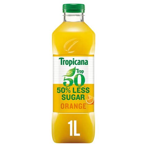 Tropicana Trop50 Orange Juice Drink 1L - £3 - Compare Prices