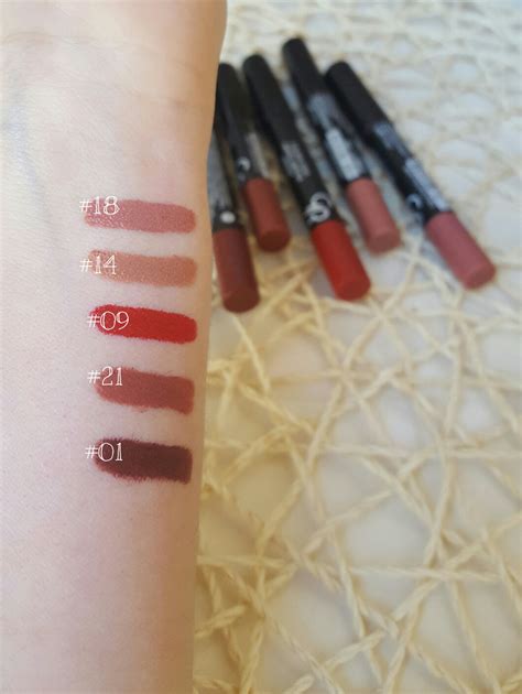 Golden Rose Matte Lipstick Crayon Dudak Kalemleri (01-21-09-14-18) - MakyajlıKuş Blog