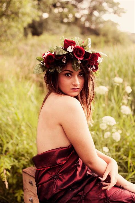 Flower girl in nature. Stylized Photo Shoot. goodmorningphotography.net | Portrait photography ...