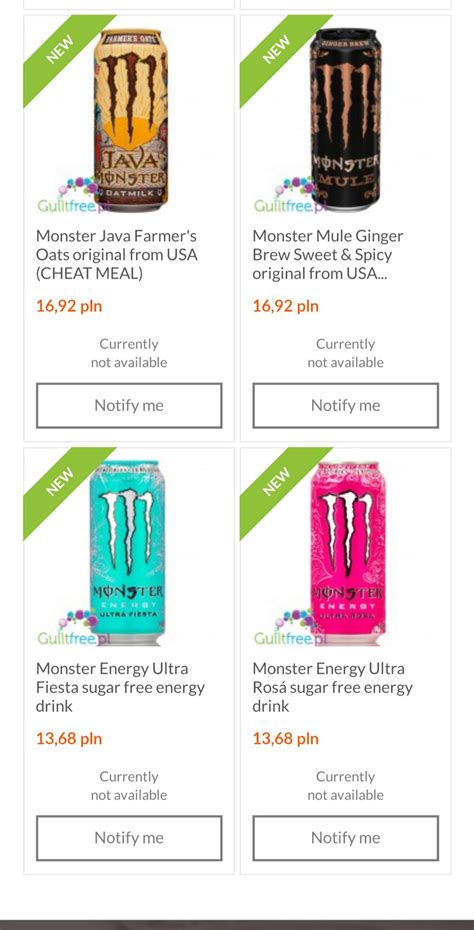 Two new Monster Energy flavors leaked - Ultra Fiesta and Ultra Rosa : r ...