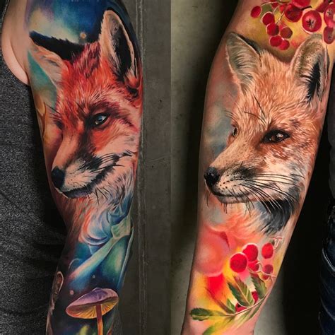 Update more than 77 wolf and fox tattoo latest - in.cdgdbentre