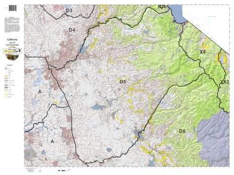 California Hunt Zone D3 Deer - California Deer Zone Map - Printable Maps