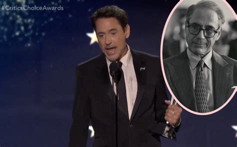 Robert Downey Jr. Reads Past Bad Reviews In HYSTERICAL Critics Choice ...