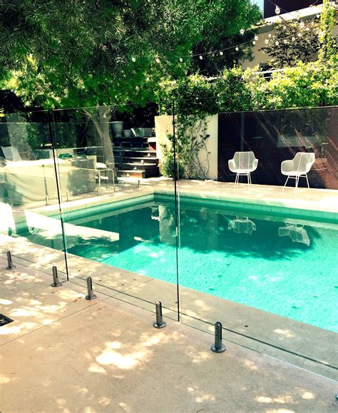 A glass pool fence is perfect for small backyards. Great way to maximize your space! Pool Safety ...