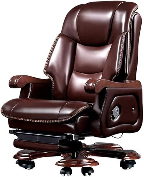 Amazon.com: Kinnls Jones Fully Reclining Office Chair Massage Chair ...