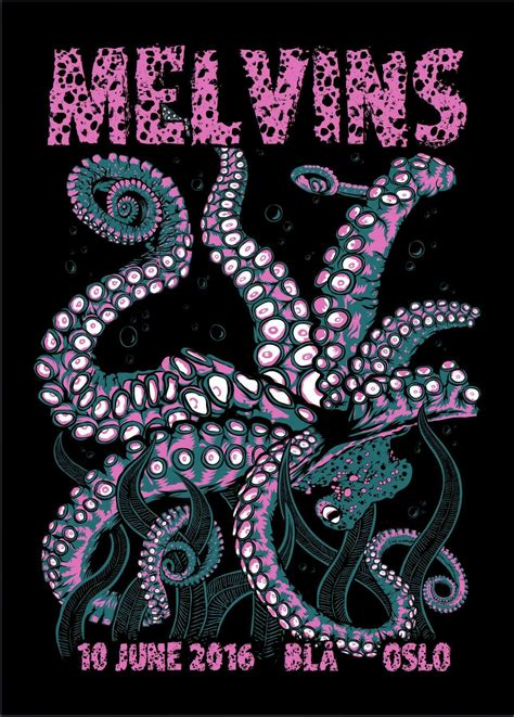 Melvins by Subterranean Prints | Concert poster art, Poster prints ...