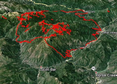 Happy Camp Fire Complex closing in on "megafire" status - Wildfire Today