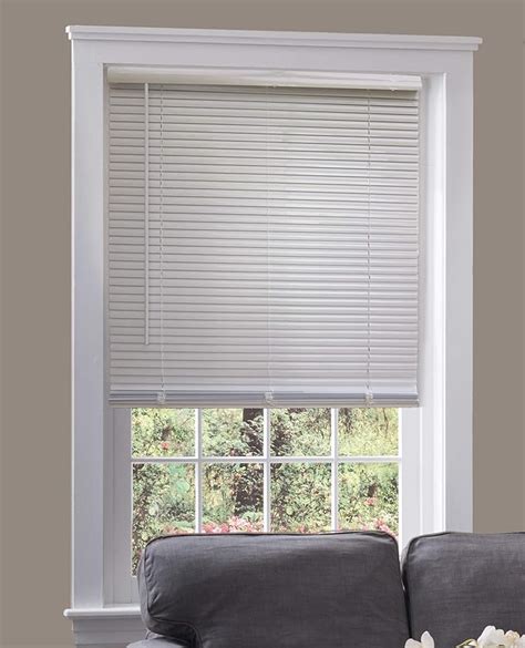 Amazon.com: Custom Cordless 1" Mini Blind White 21" W x 36" L: Home ...