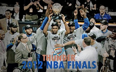 Oklahoma City - Thunder 2012 NBA West Champions Wallpaper ~ Big Fan of ...