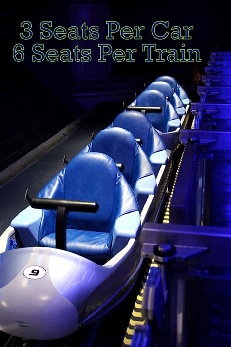 Space Mountain Seats - Seating Layout Walt Disney World | NavFile