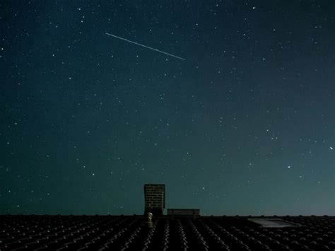 Immagini Belle : cielo, notte, casa, stella, via Lattea, cosmo, tetto, atmosfera, spazio ...