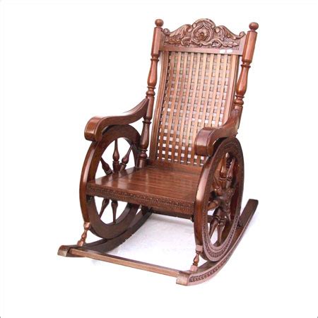 Wooden Rocking Chair in Saharanpur, Uttar Pradesh, India - Himalayan Wood Craft
