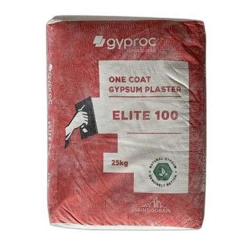 25Kg One Cost Gypsum Plaster Elite 100, PP Bag at Rs 325/bag in Bengaluru | ID: 2849179460173