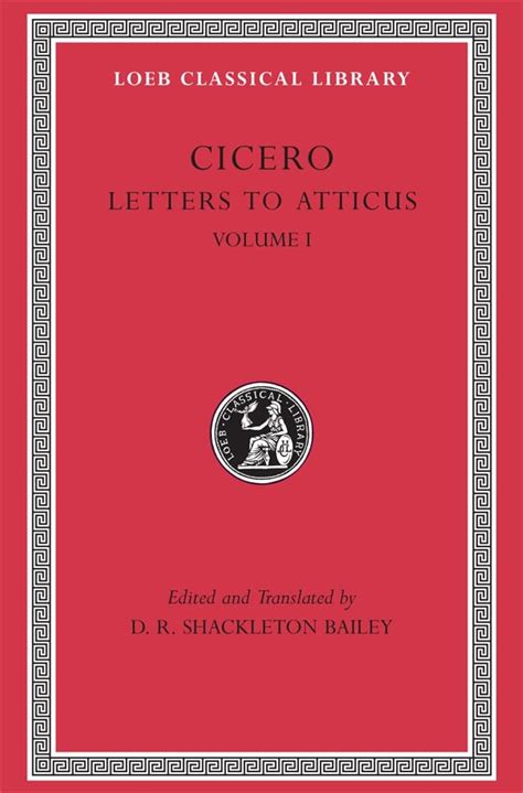 Amazon.com: Cicero: Vol. XXII, Letters to Atticus 1-89 (Loeb Classical ...