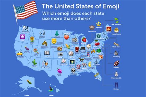 What’s your favorite emoji? SwiftKey’s ‘United States of Emoji’ map reveals our habits