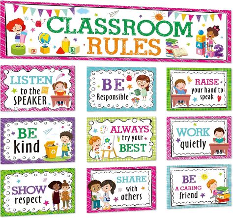 Preschool Classroom Rules Classroom Rules Poster Kindergarten | Porn ...