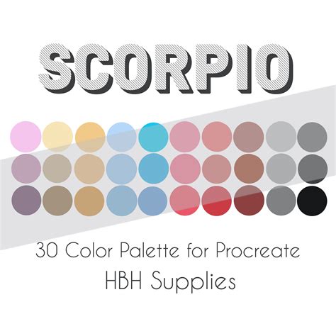 Hex Color Palette, Palette Art, Design Palette, Color Swatch, Scorpio ...