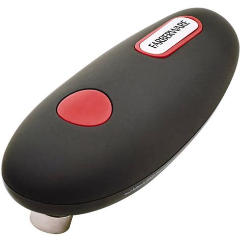 Farberware Hands-Free Battery-Operated Black Can Opener in Red - Walmart.com - Walmart.com