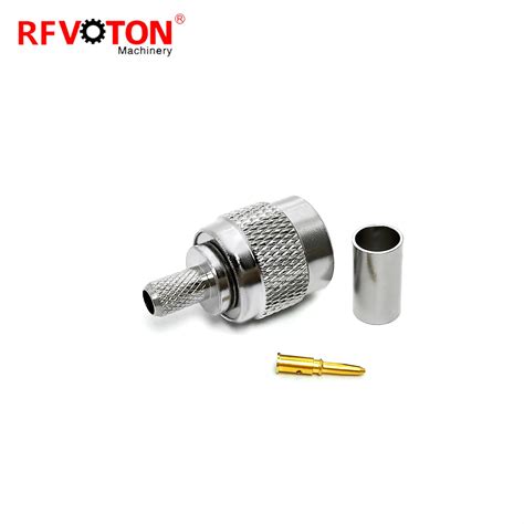 Rf Coaxial Cable Connector Tnc Male Straight For Cable Rg 223 - Buy Tnc Straight Connector For ...