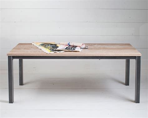 Parsons Table With Steel Legs | Design Workshop