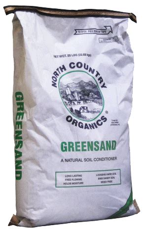 North Country Organics | Natural Fertilizers | Greensand