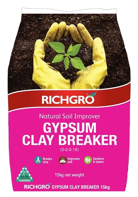 Gypsum Clay Breaker - Natural Soil Improver - Richgro