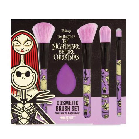 Disney - The Nightmare Before Christmas - Cosmetic Brush Set - Toys and ...