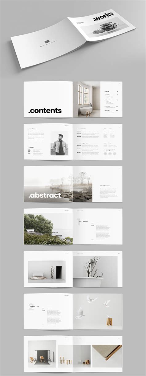 Minimalist Portfolio Template :: Behance