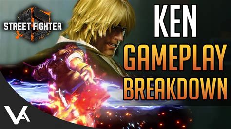 STREET FIGHTER 6 KEN GAMEPLAY! Move List, Combos & Matches (Breakdown ...