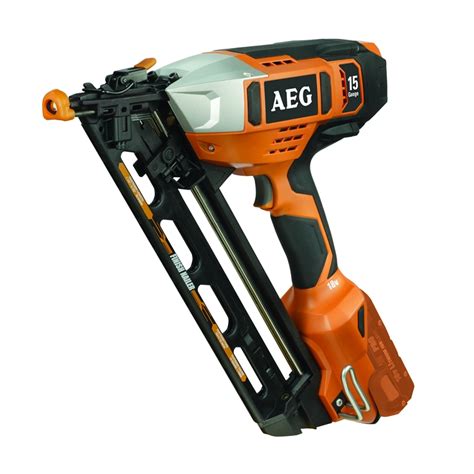 AEG 18V Cordless Finish Nail Gun - Skin Only | Bunnings Warehouse