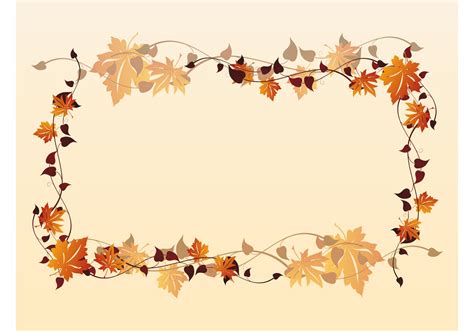 Fall Leaves Border Free Vector Art - (6777 Free Downloads)