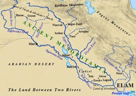 Ancient Mesopotamian Geography and Location - Ancient Mesopotamia