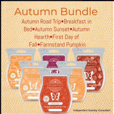 Autumn Wax Bundle Pack in 2020 | Scentsy, Scents, Holiday fragrance