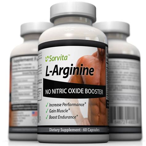 L - Arginine NO2 Nitric Oxide Supplement | Sorvita | Sorvita Nutra Products, LLC