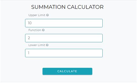 Summation Calculator | The best Sigma Notation Calculator