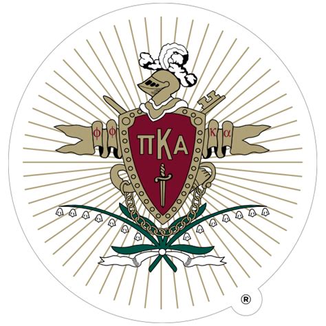 Pi Kappa Alpha Coat of Arms Sticker