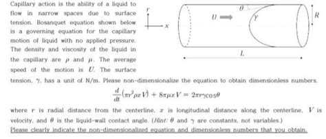 Solved Capillary action is the ability of a liquid to flow | Chegg.com