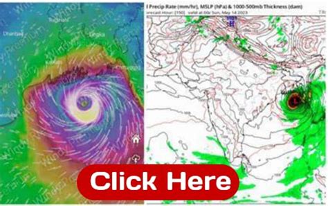 Cyclone Mocha Live Tracking - Sukhobor Bangla