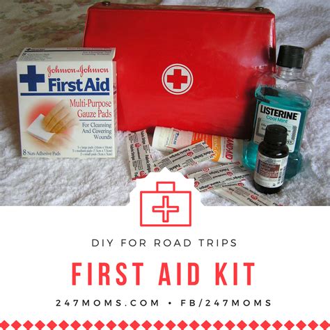 DIY First Aid Kit for the Road - 24/7 Moms