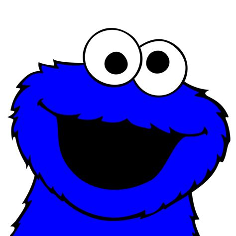 Cookie Monster Silhouette at GetDrawings | Free download